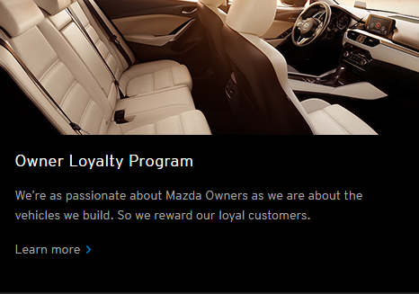 Mazda Loyalty Program