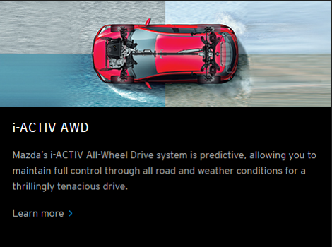 Mazda i-ACTIV AWD technology