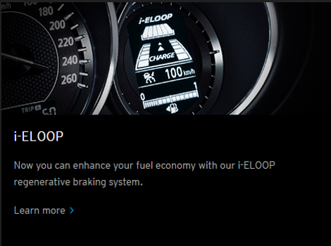 Mazda i-ELOOP technology