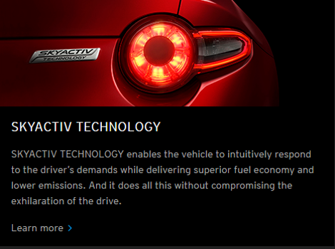 Mazda skyactiv technology