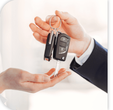 Vehicle keys ready for approval