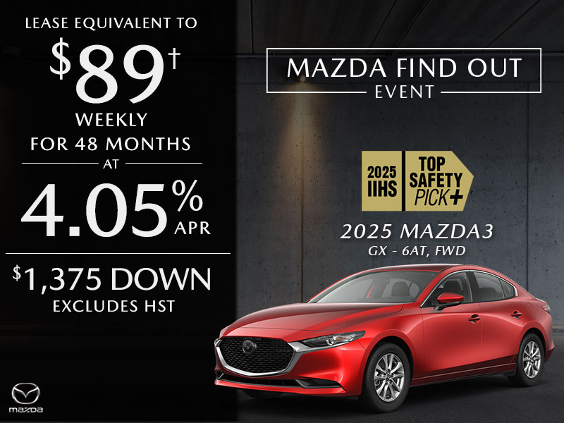 2025 Mazda3