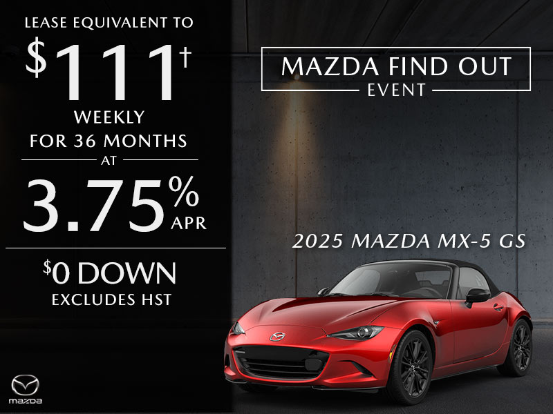 2025 Mazda MX-5 GS
