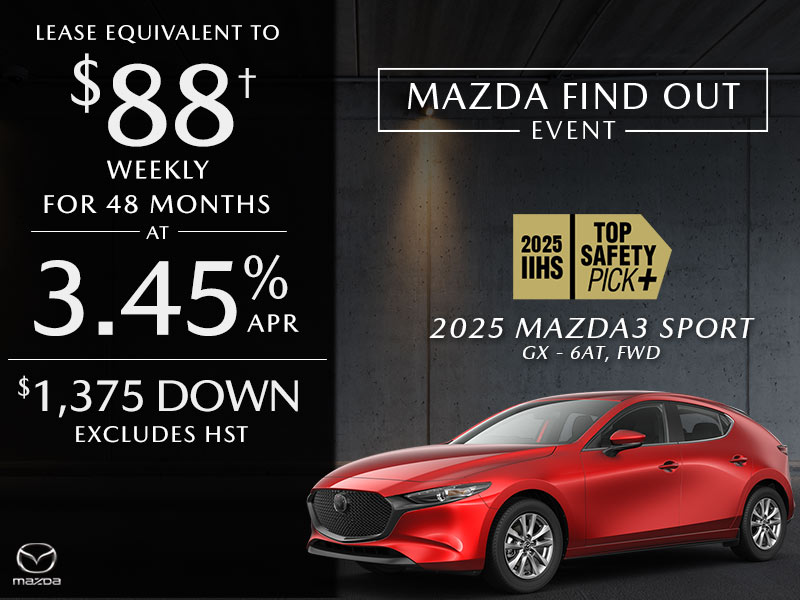 2025 Mazda3 Sport