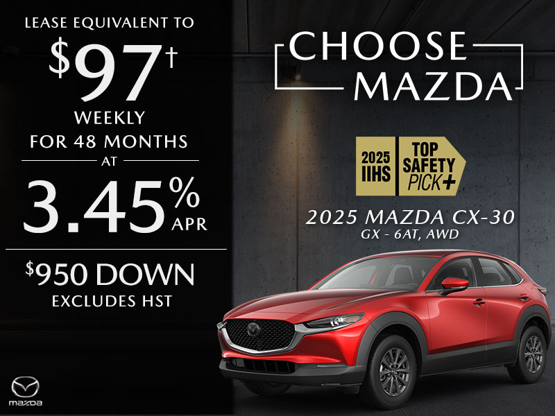 2025 Mazda CX-30
