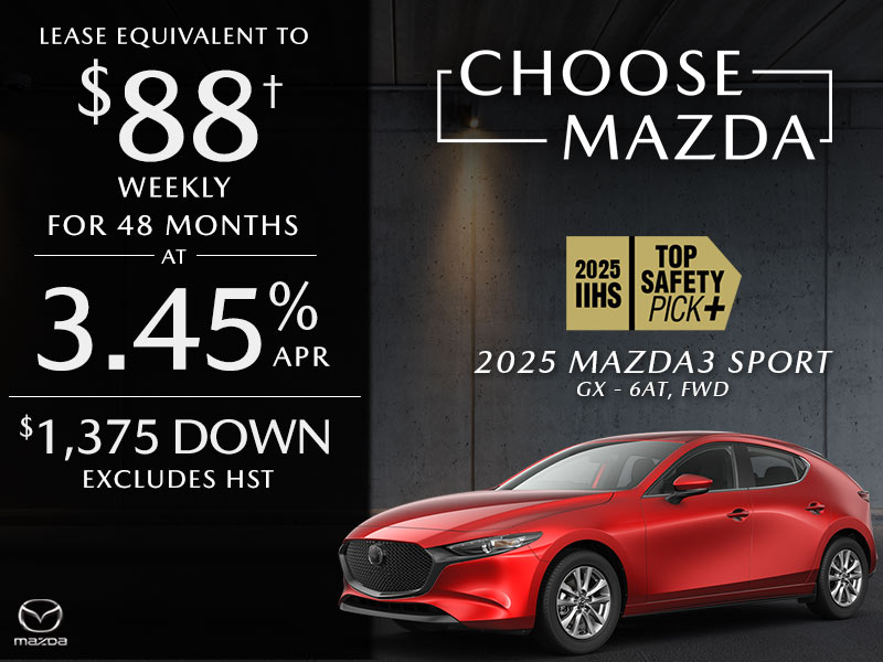 2025 Mazda3 Sport