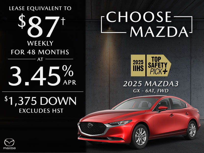 2025 Mazda3