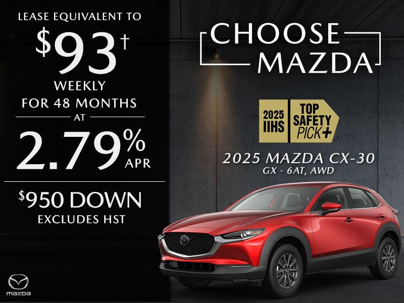 2025 Mazda CX-30