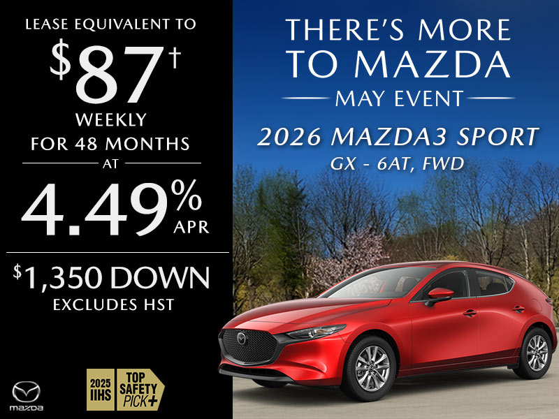 2026 Mazda3 Sport