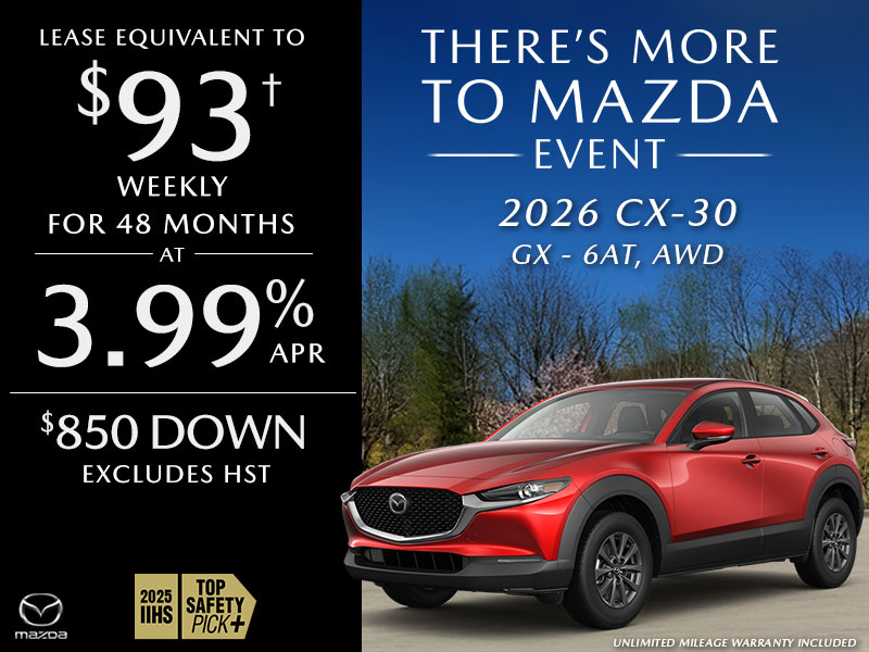 2026 Mazda CX-30