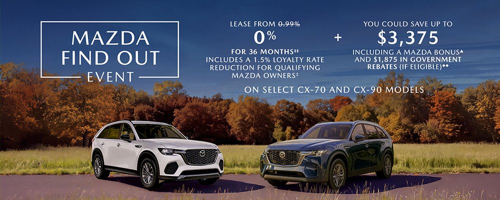 Mazda Find Out Event October