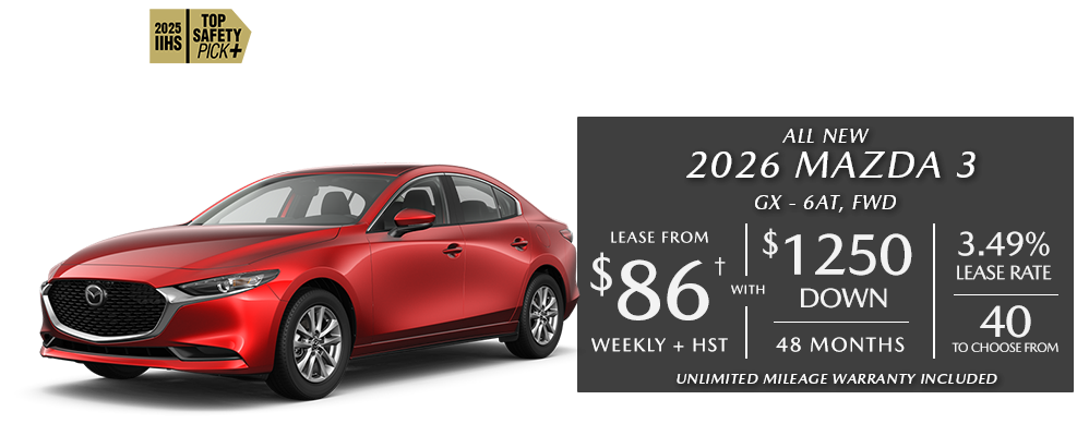 MAZDA FIND OUT - OCTOBER EVENT - 2026 Mazda3
