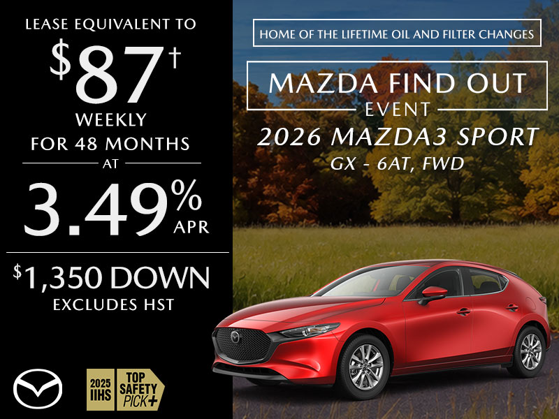 2026 Mazda3 Sport