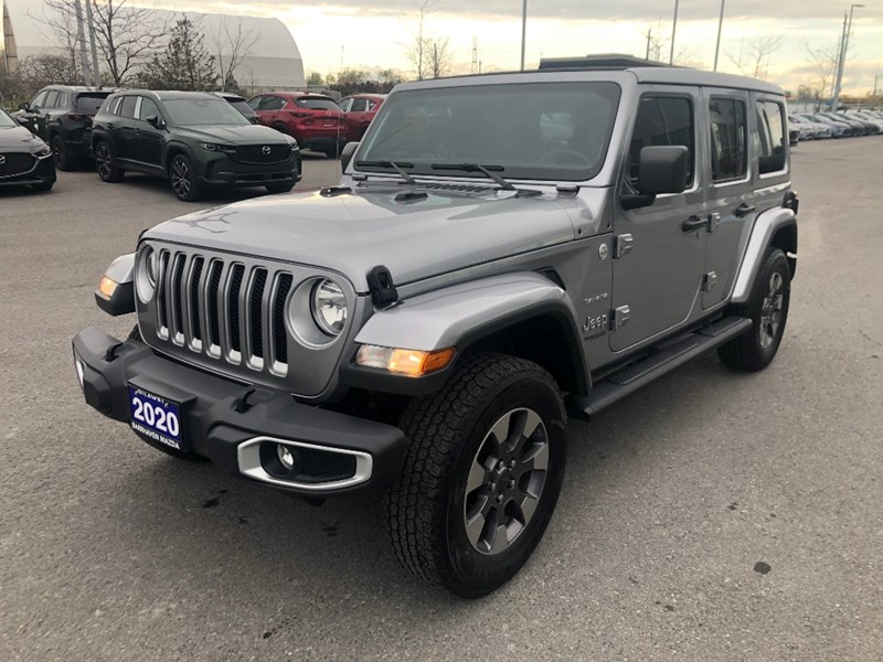2020 Jeep Wrangler Unlimited Sahara 4x4 w/ My Sky Power Top | 2 Sets of Wheels