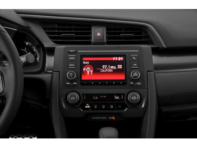 2017  Civic 5dr CVT Sport w/Honda Sensing Interior Shot 2