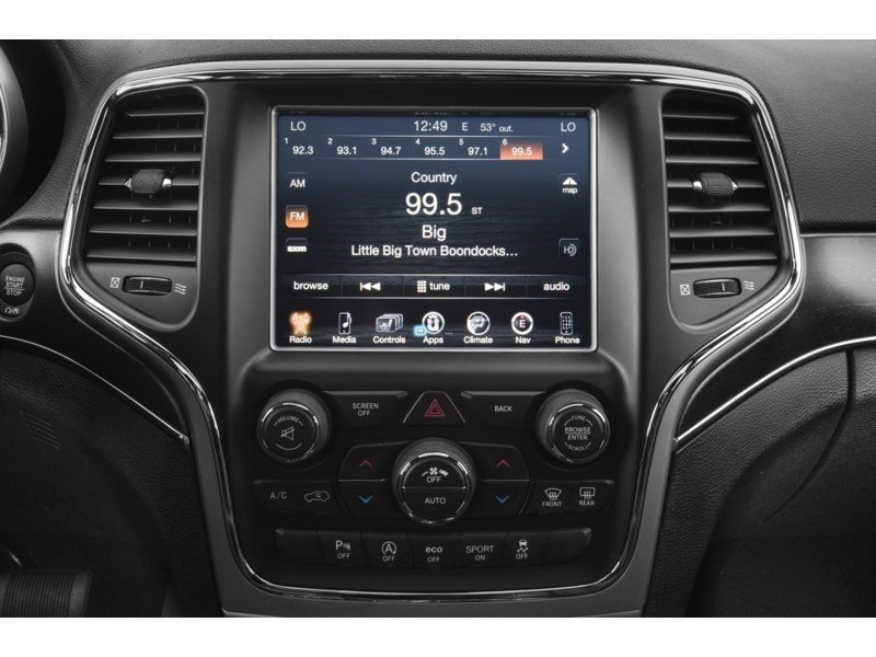 2017 Jeep Grand Cherokee 4WD 4dr Limited Interior Shot 2