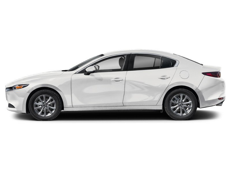 2026  Mazda3 GX FWD Snowflake White Pearl  Shot 3