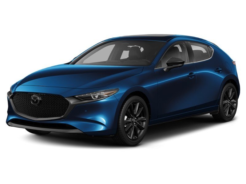 2026  Mazda3 Sport GT w/Turbo Auto i-ACTIV AWD Deep Crystal Blue Mica  Shot 1