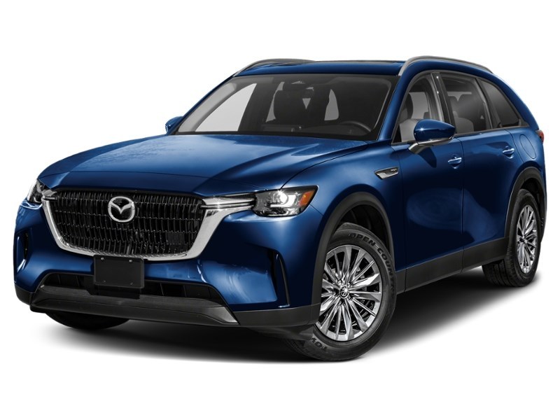 2026 Mazda CX-90 PHEV GS-L AWD Deep Crystal Blue Mica  Shot 4
