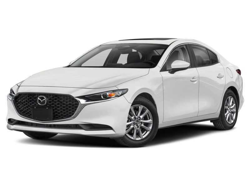 2025  Mazda3 GS Auto FWD Snowflake White Pearl  Shot 4