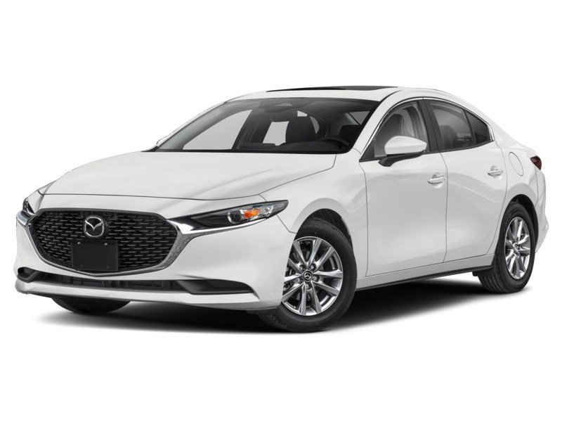 2025  Mazda3 GS Auto FWD Snowflake White Pearl  Shot 4