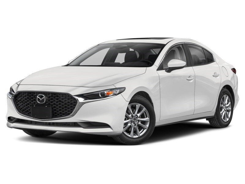 2025  Mazda3 GS Auto FWD Snowflake White Pearl  Shot 4