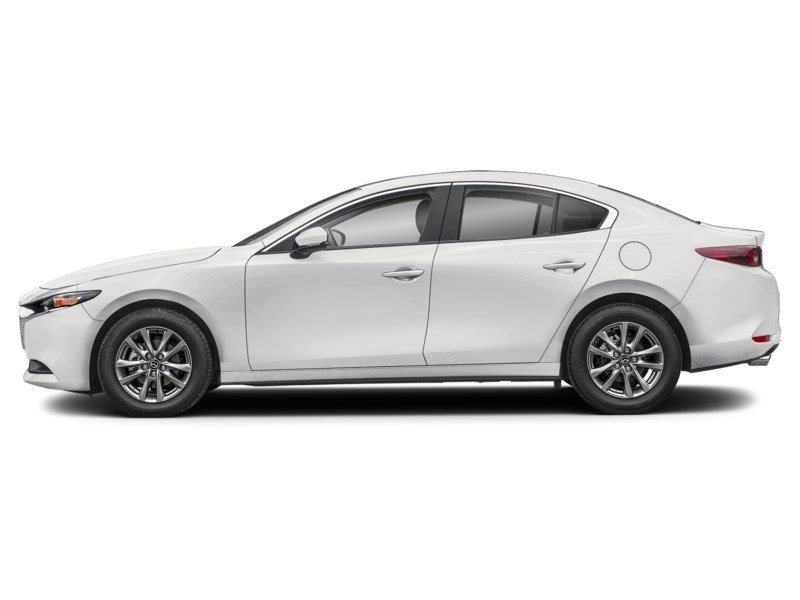 2025  Mazda3 GS Auto FWD Snowflake White Pearl  Shot 3