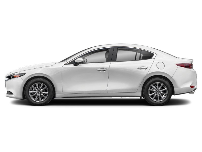 2026  Mazda3 GS FWD Snowflake White Pearl  Shot 3