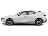 2025  Mazda3 Sport GS Auto FWD Snowflake White Pearl  Shot 3