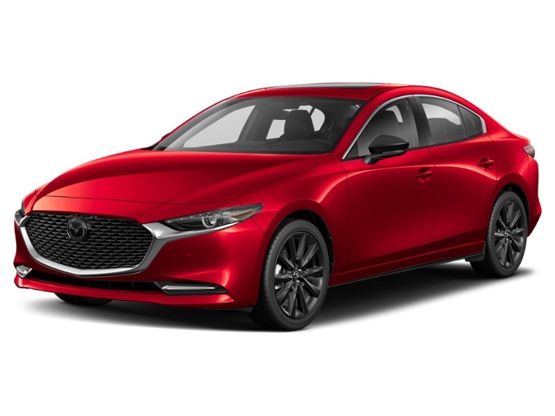 2026  Mazda3 GT w/Turbo i-ACTIV AWD Soul Red Crystal Metallic  Shot 3