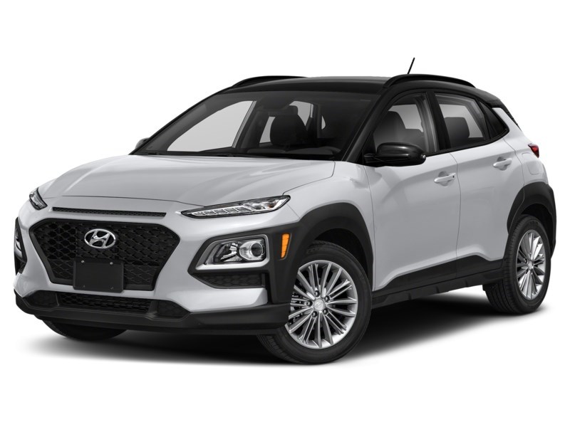2019 Hyundai Kona 2.0L Preferred FWD w/Two-Tone Roof Chalk White w/Phantom Black Roof  Shot 4