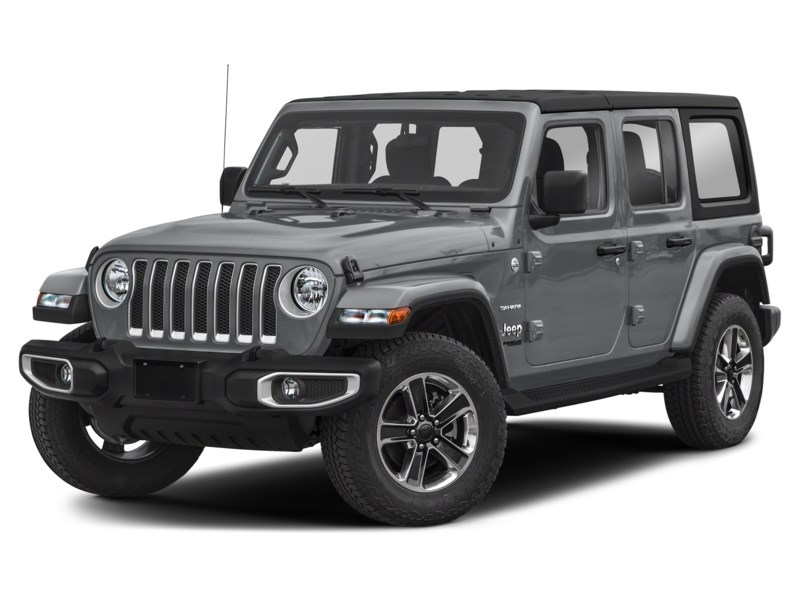 2020 Jeep Wrangler Unlimited Sahara 4x4 Billet Silver Metallic  Shot 1