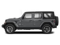 2020 Jeep Wrangler Unlimited Sahara 4x4 Billet Silver Metallic  Shot 3